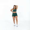 Rebel Sports Bra (Dark Green)