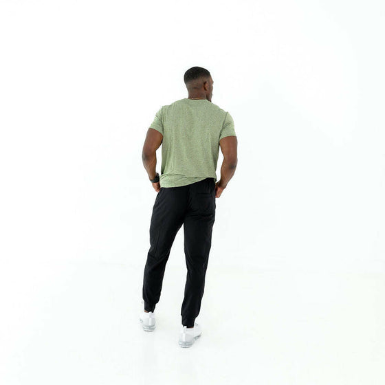 Accelerate Tee - Heather Green